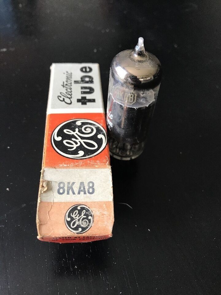 GE 8KA8 Audio Electronic Vintage Radio TV Valve HAM Vacuum NOS Tubes