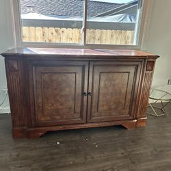 TV Stand with shelves