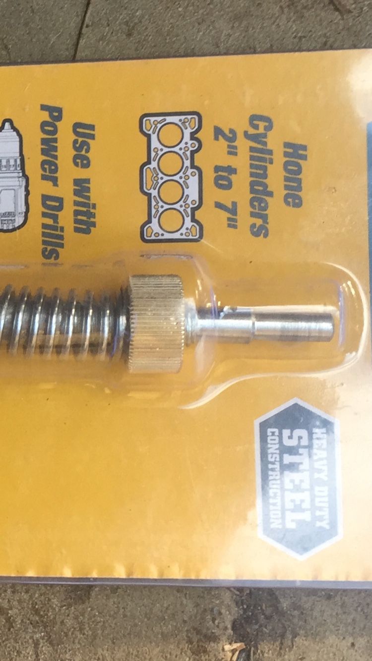 Engine Cylinder Home 2”to 7” Used With Power Drill