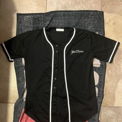 Black I Got 2 Lovers Custom Baseball Jersey 