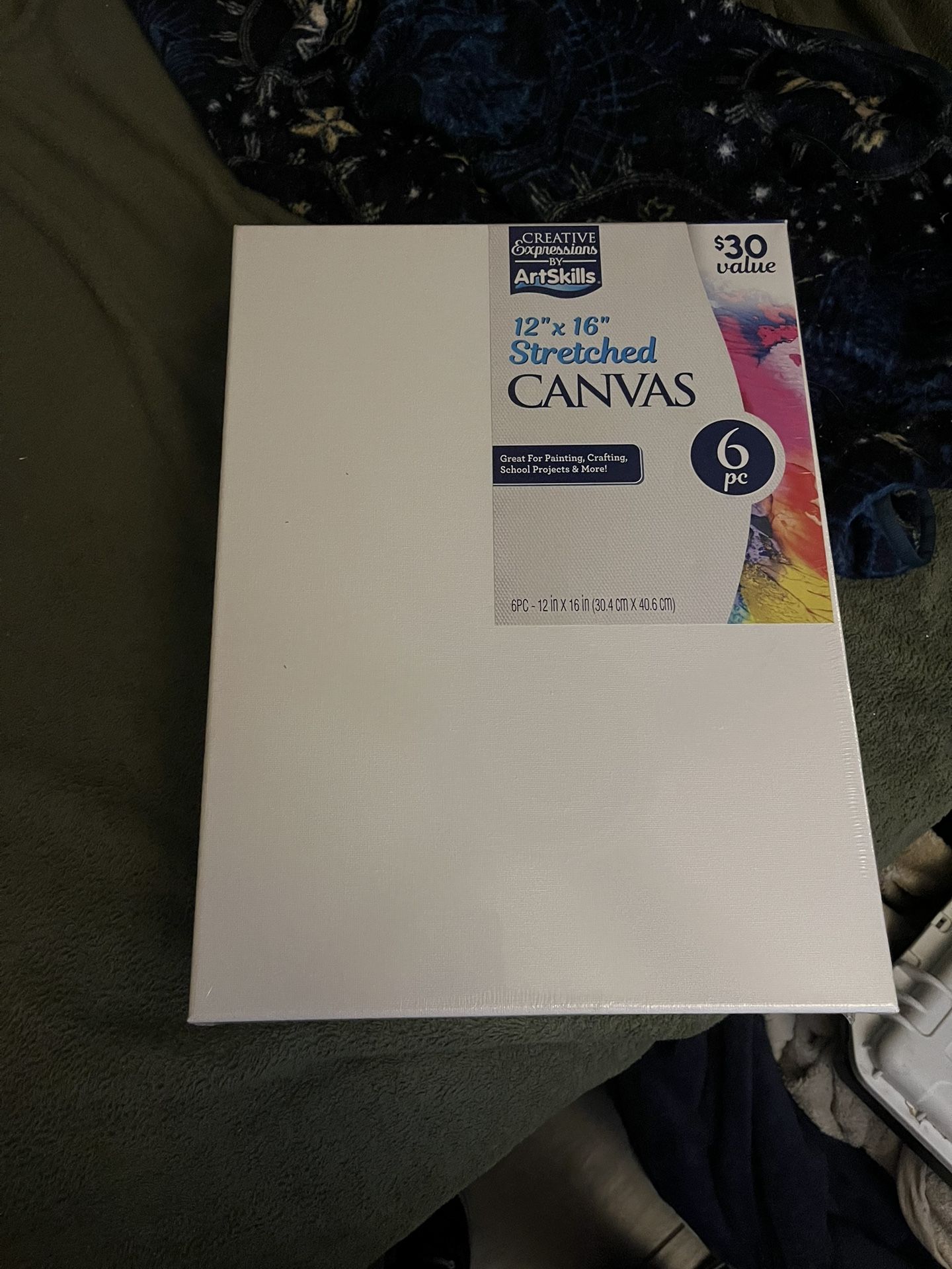 6pc 12” x 16” Canvas