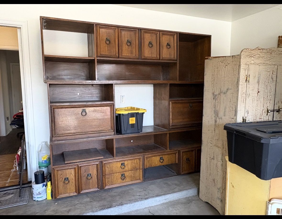 Antique/Vintage Asian Style Media Center