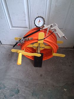 Yes, It's Available Central Pneumatic Hand Crank Air Hose Reel 50'