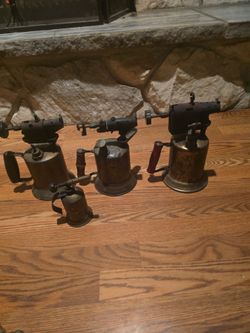 Vintage glow torches