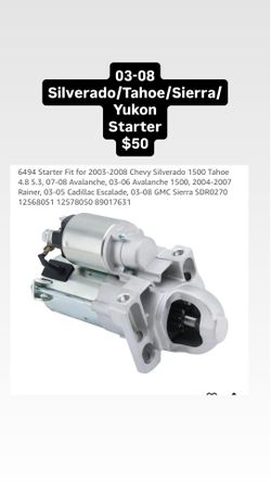 03-08 Silverado/Tahoe/Sierra/ Yukon Starter $50