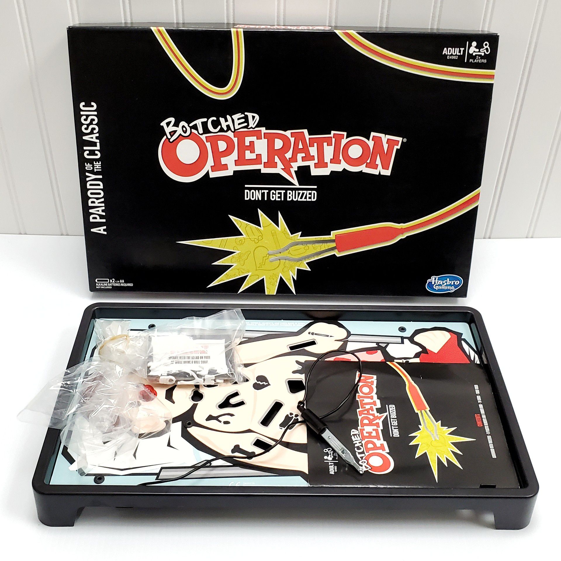 Hasbro Botched Operation Board Game (Adult Parody of Classic Operation) 100%