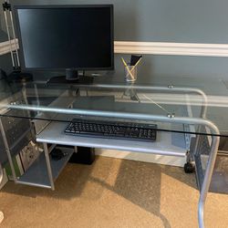 Glass-top Desk