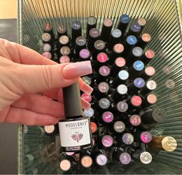 Gel nail polish and assorted items