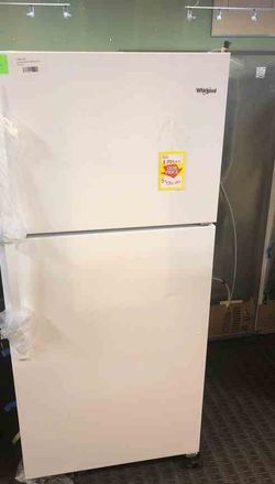 Whirlpool White Top Freezer Refrigerator 🔥 H9PG