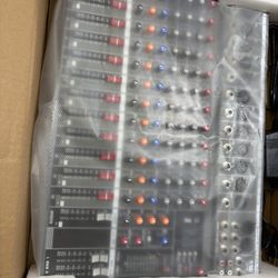 New 12 Channel Mixer Phantom Effects Bluetooth!