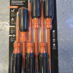 Klein Tools 6-Piece Insulated Screwdriver Set 1000V