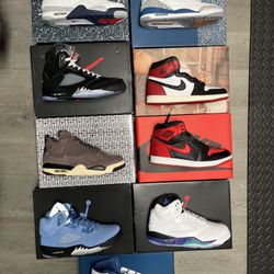 Jordan Nike Shoes Size 8.5 New Total Of 9 