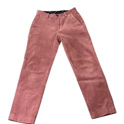 Brooks Brothers Pink Corduroy Pants Clark Fit Men’s 30x30 Preppy