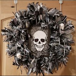 Home made Halloween wreaths