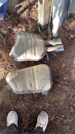 2016 VW Jetta 1.4 Tsi  Exhaust Muffler Dual Tip