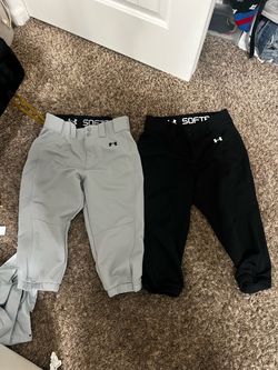 women softball pants  (Grey,Black)