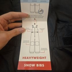Brand New Snow Bibs 18 M