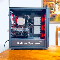 Custom Gaming Computer with Intel i7 6700, 1660 GTX Ti, 480GB SSD