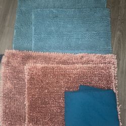 Bathroom Rugs And Shower Curtain