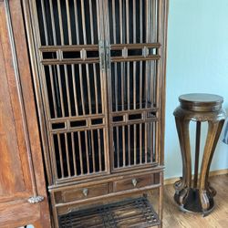 Chinese Antique Cabinet Hardwood 