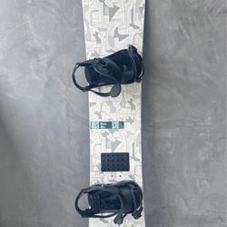 Forum Recon 161cm Snowboard w/ size XL - K2 Bindings – Fresh Hot Wax ❄️