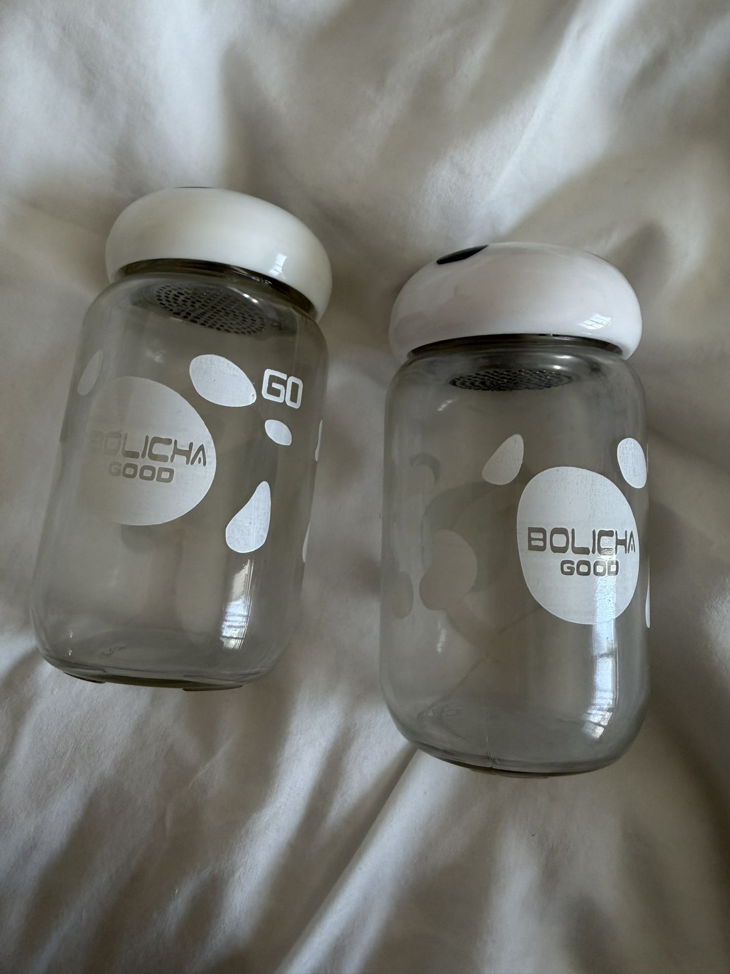 Mushroom Glass Bottle With Filter