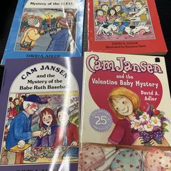 Cam Jansen mystery books bundle of 4