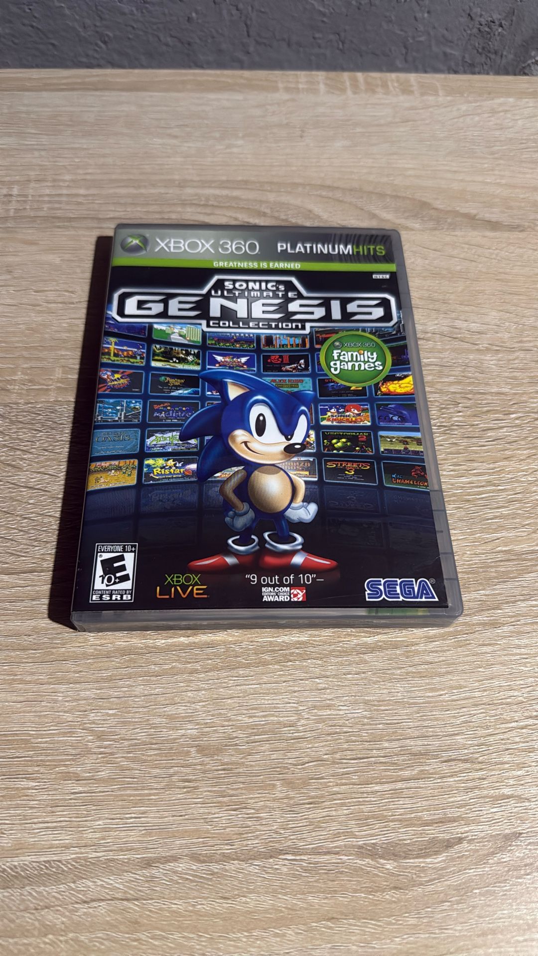 Sonic’s Ultimate Genesis Collection (360, Platinum Hits)