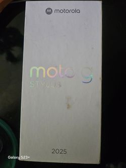 Moto stylus 2025/tab 5e data and wifi