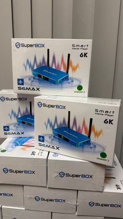 Superbox S6 Max Home Streaming Device for soccer fans