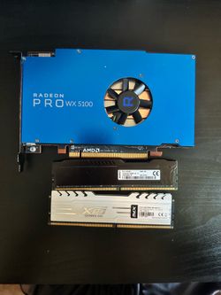 Graphics Card And DDR4 Ram