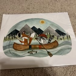 Canyon & Cove Hand drawn picture