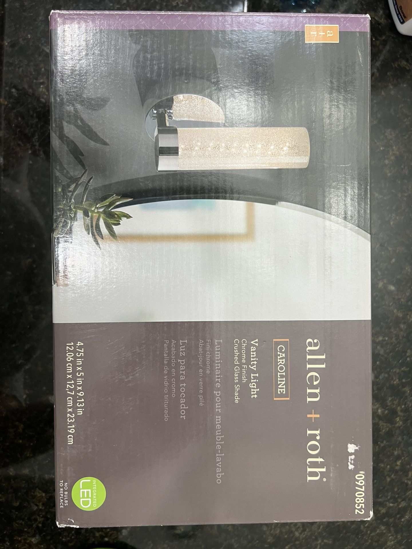 Allen + Roth Caroline Vanity Light x2