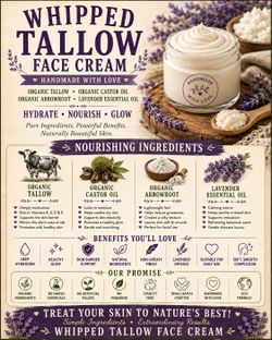 Whipped Tallow Face Cream