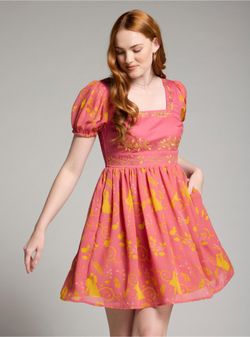 Her Universe Disney Sleeping Beauty Silhouette Filigree Dress (Women's Large)