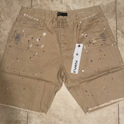 Purple Brand Denim Shorts