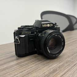 Minolta X-700 with MD 50mm Lens