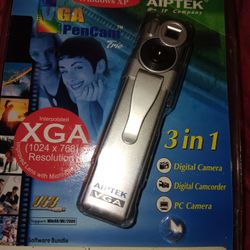 Aiptek 3in 1digital Cam,,PC Cam,Digital Camcorder