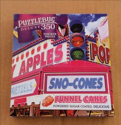 Puzzlebug Carnival Concession Stand 350 Piece Jigsaw Puzzle