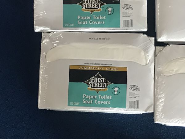 Commercial grade toilet seat covers (lot of 6) for Sale in Ontario ... Commercial grade toilet seat covers (lot of 6) for Sale in Ontario ...