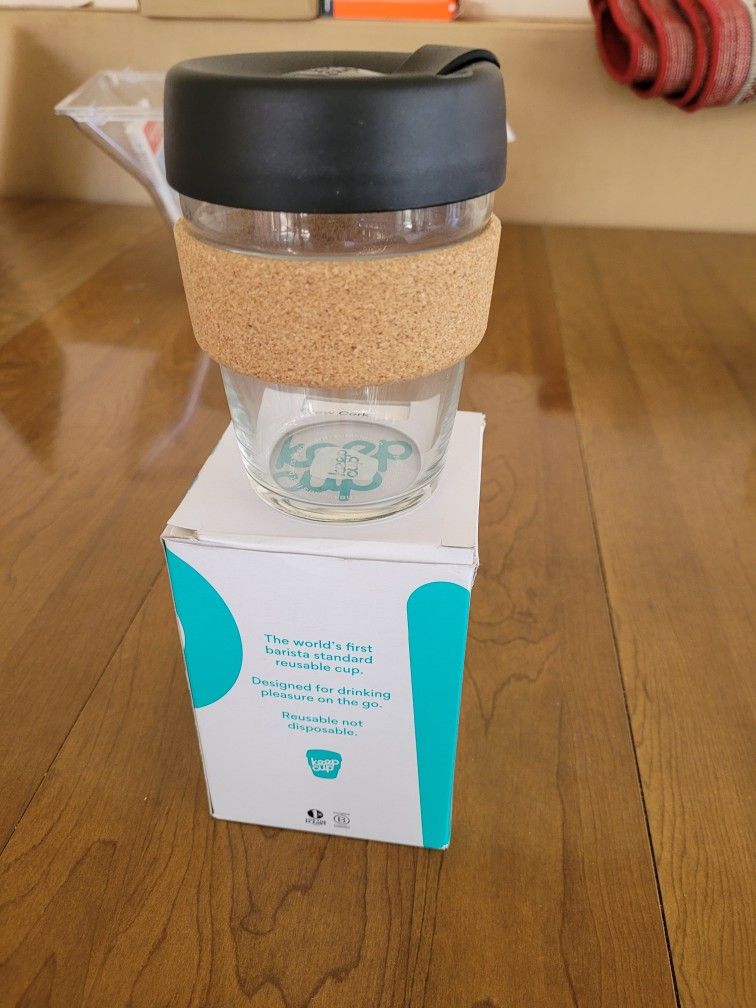 New Glass Keep Cup Coffee Mug