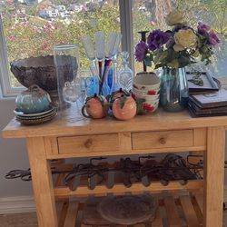 Wooden Cabinet With Drawers