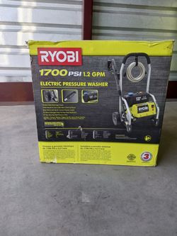 Ryobi 1700 PSI electric power washer