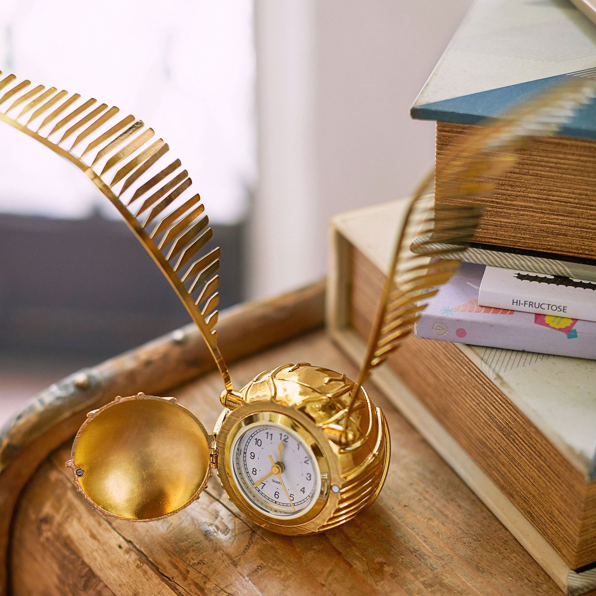 Golden Snitch Clock - Harry Potter