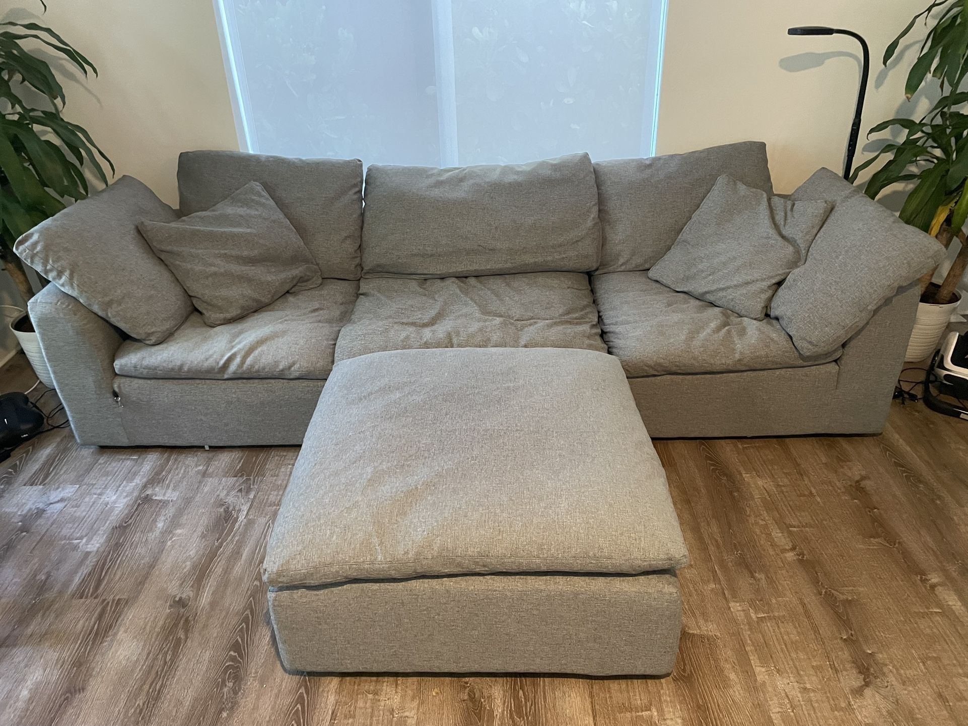 Joybird Bryant Sectional Sofa + Ottoman