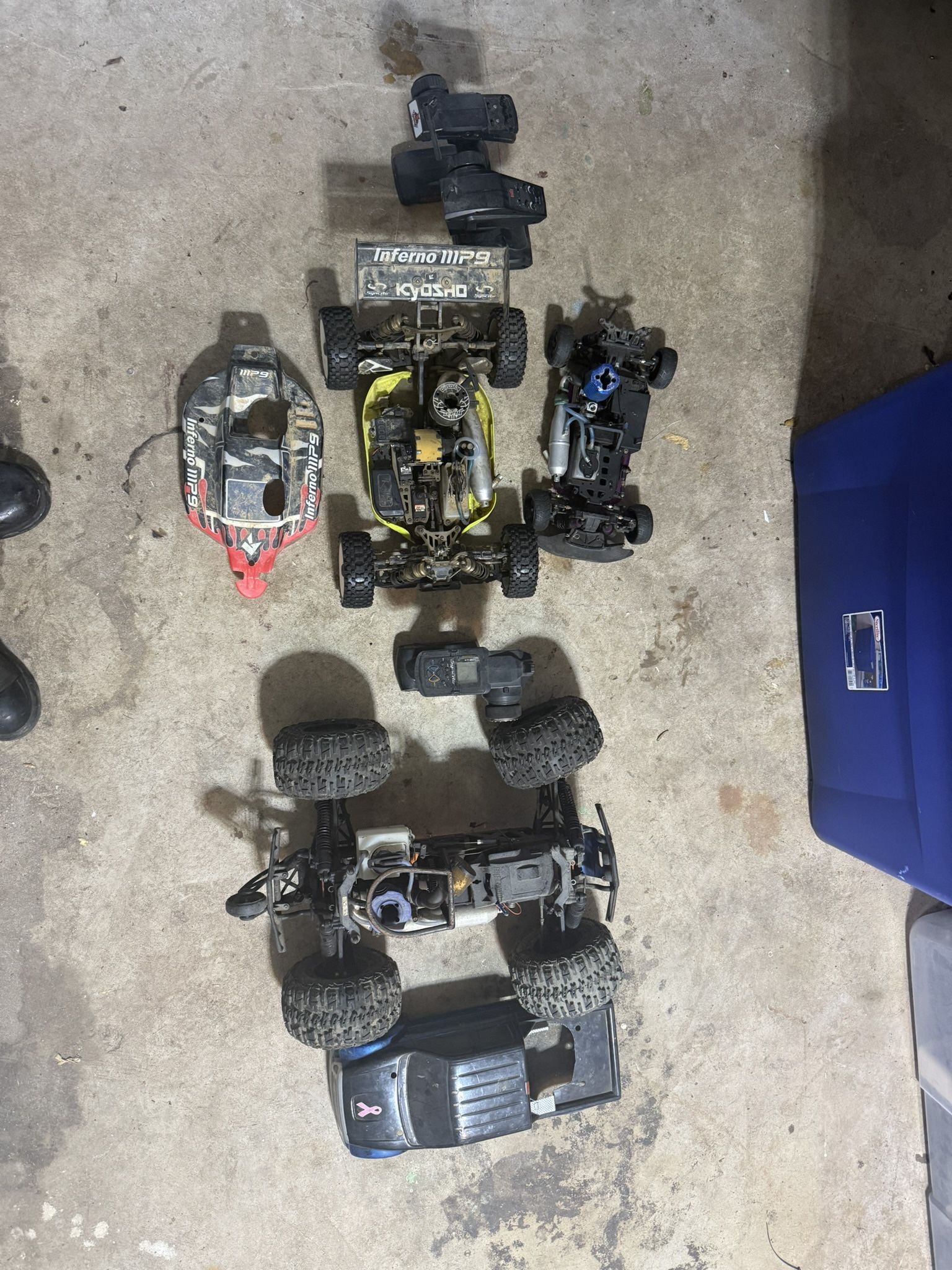 Rc Lot Savage Kyosho