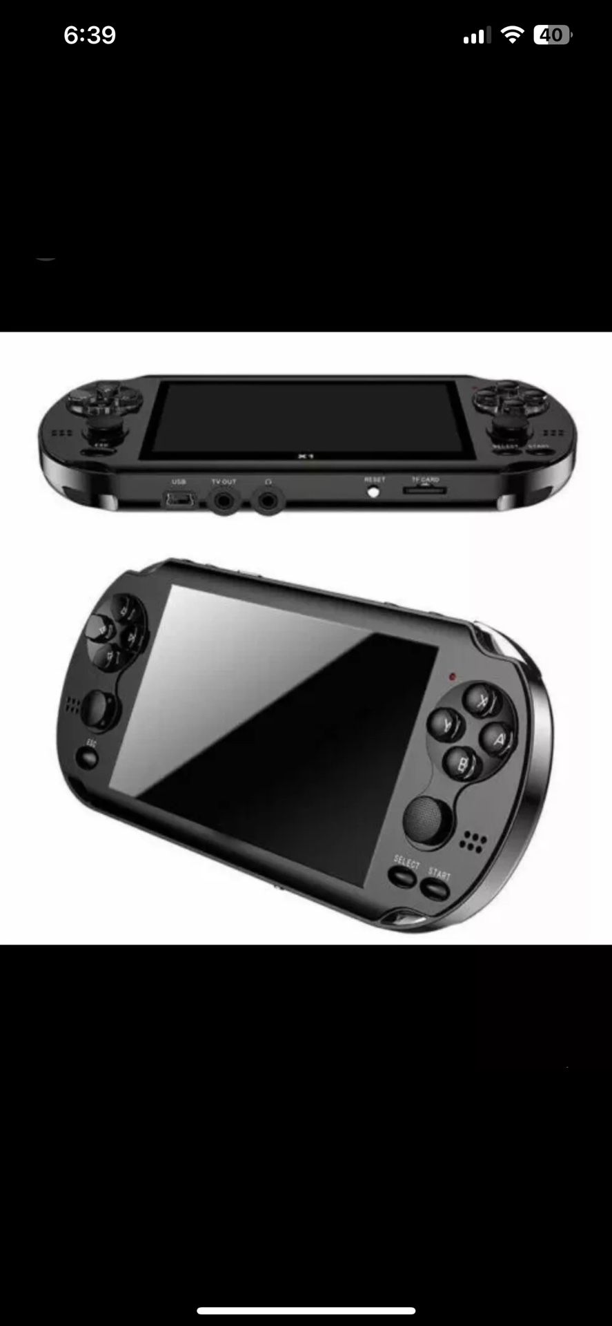 4.3 Inch PSP Gaming Console With 10,000 Games