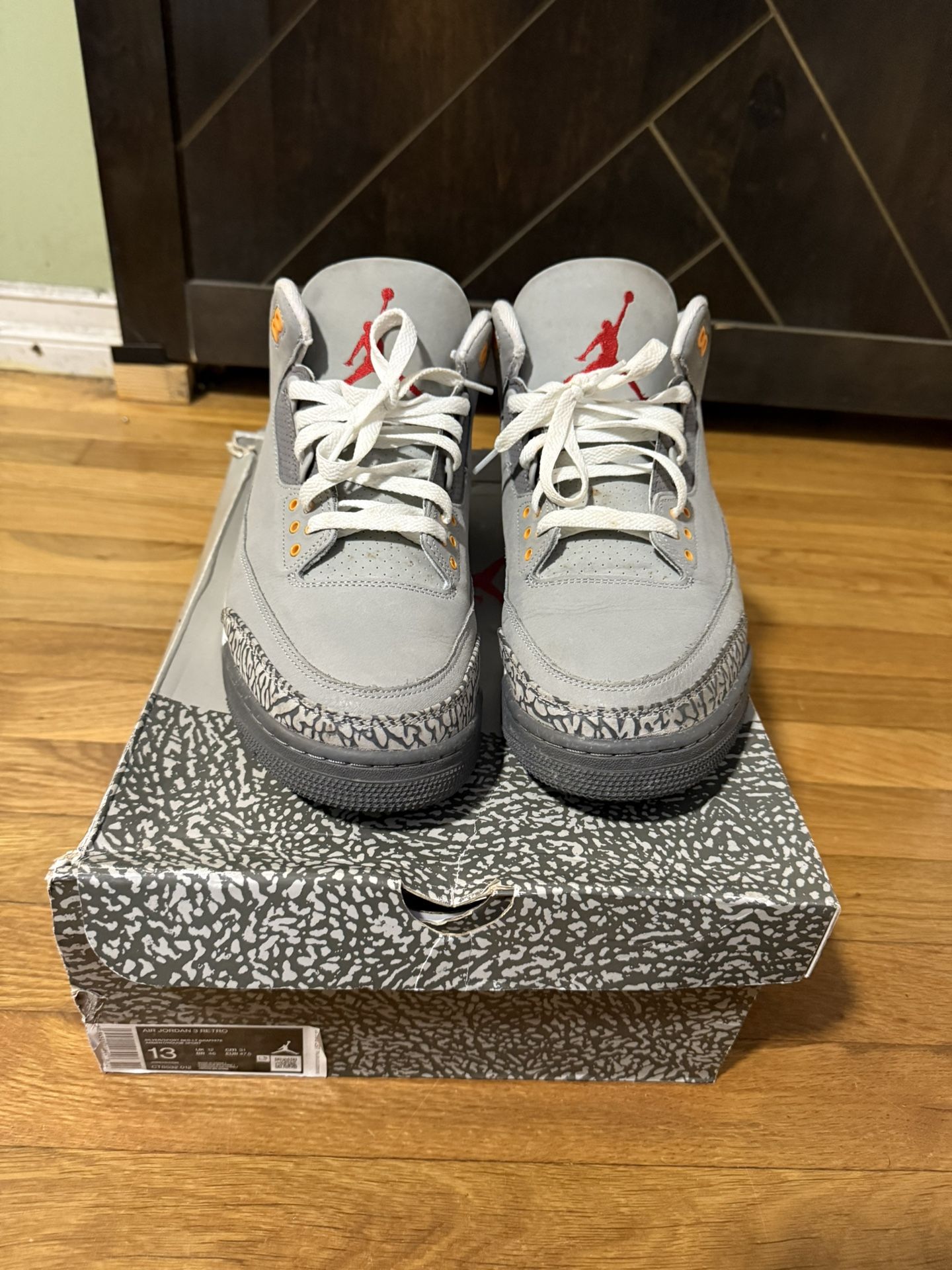 Air Jordan 3 Cool Grey Size 13