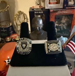 Oakland Raiders fan rings