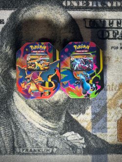 Pokemon Charizard Tins